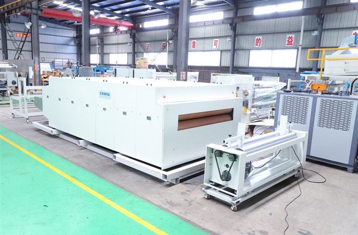 Prensa de doble banda para la producción de GMT(PP)