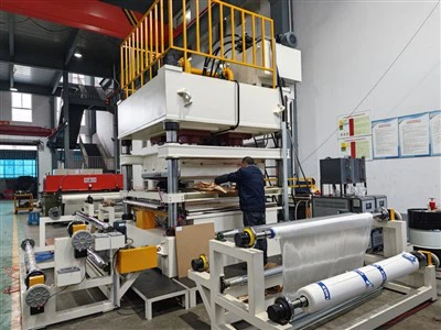 Máquina de tejido cruzado UD