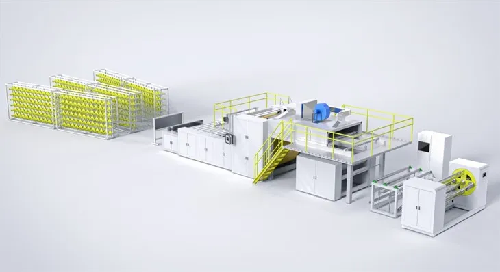 Máquina de preimpregnación UD
