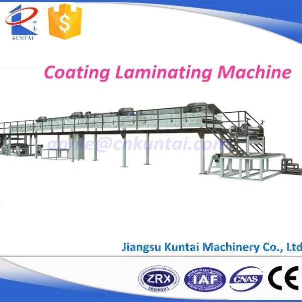 Máquina de laminación de adhesivo autoadhesivo a base de aceite