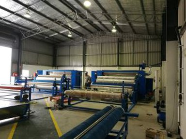 Máquina laminadora de llama automática, Máquina laminadora