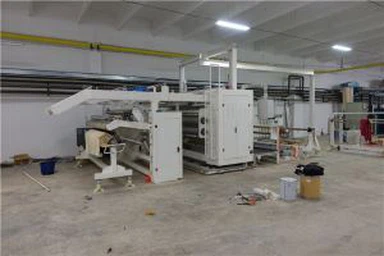 Máquina de laminado de pegamento caliente