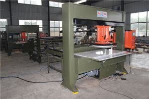 Máquina troqueladora hidráulica de papel abrasivo