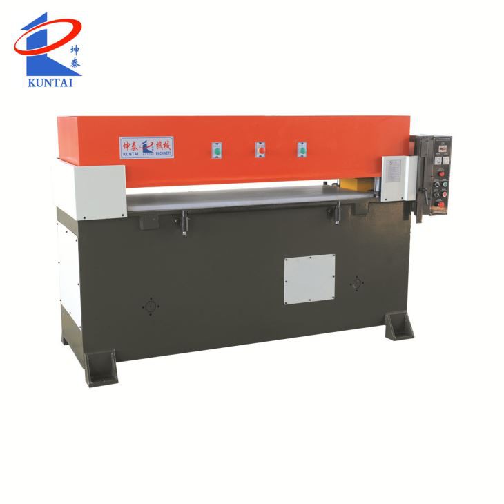 Cuatro columna hidráulica del plano dado corte prensa