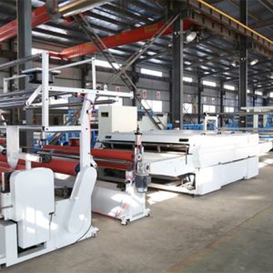 Calzado Material plana máquina de laminación